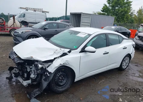 2024 Nissan Sentra S Xtronic Cvt z USA, uszkodzony, nr VIN 3N1AB8BVXRY218362